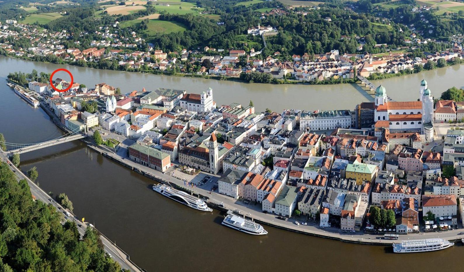 Schloss Ort Passau Exterior foto